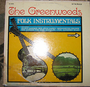 The Greenwoods : Folk Instrumentals (LP, Album)