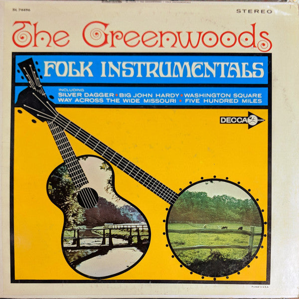 The Greenwoods : Folk Instrumentals (LP, Album)