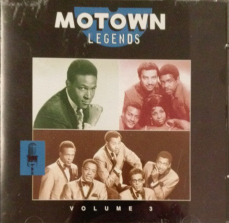 Various : Motown Legends Volume 3 (CD, Comp, RM)