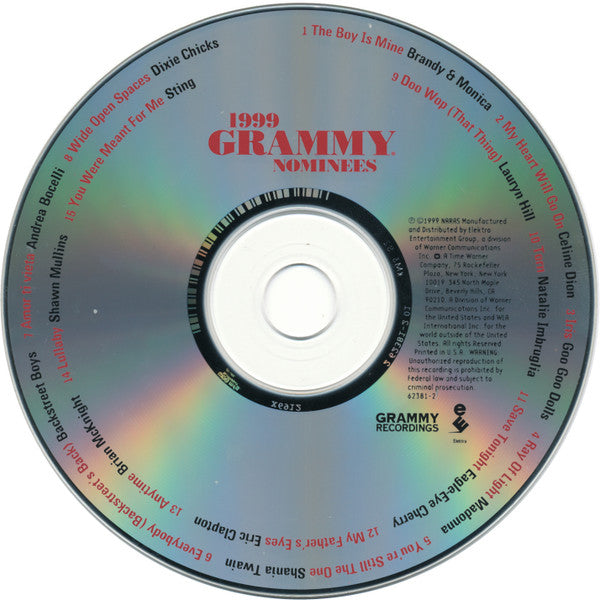 Various : 1999 Grammy Nominees (CD, Comp)