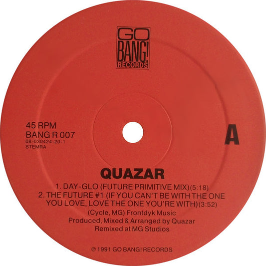 Quazar : The Seven Stars / Day-Glo (Remix) (12")