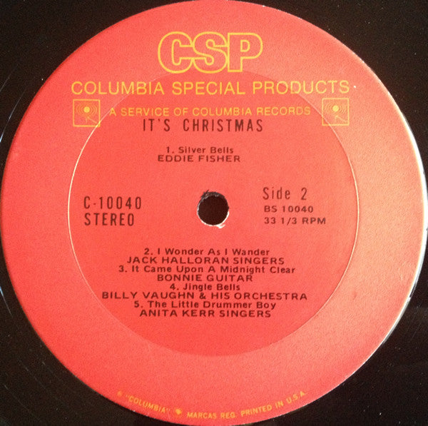 Various : It's Christmas (LP, Album, Comp)