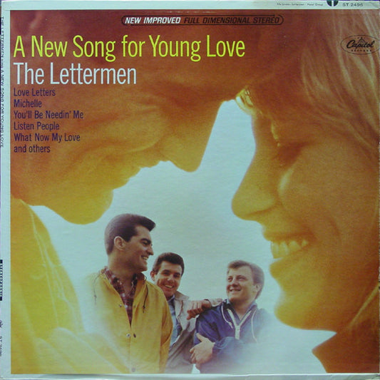 The Lettermen : A New Song For Young Love (LP, Album, Scr)