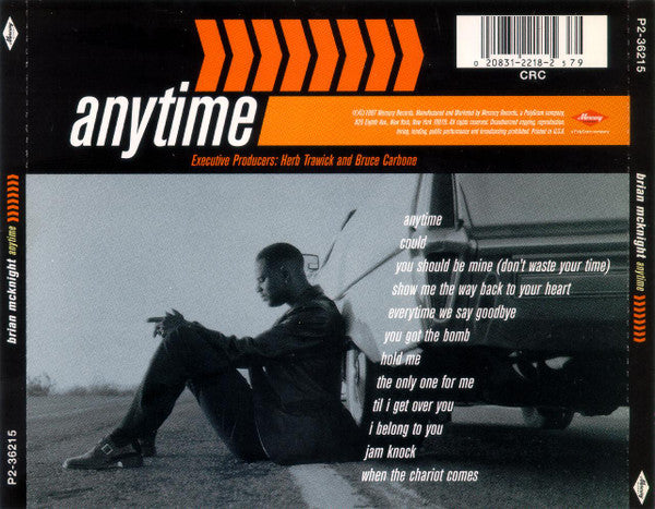 Brian McKnight : Anytime (CD, Album, Club)