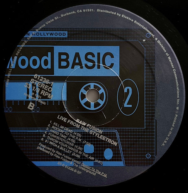 Raw Fusion : Live From The Styleetron (LP, Album)