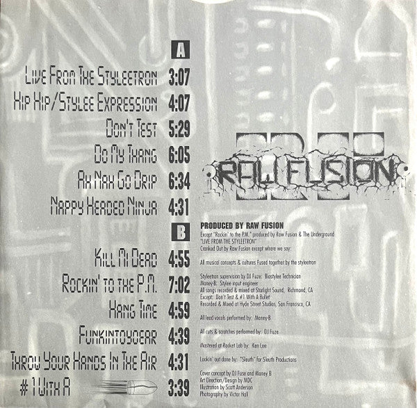 Raw Fusion : Live From The Styleetron (LP, Album)