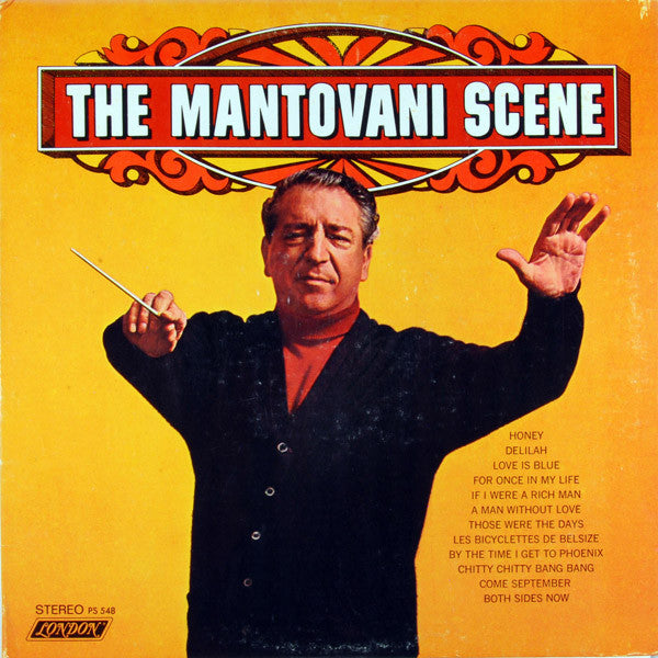 Mantovani And His Orchestra : The Mantovani Scene (LP, Album, Gat)