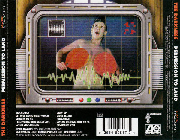 The Darkness : Permission To Land (CD, Album, RE)