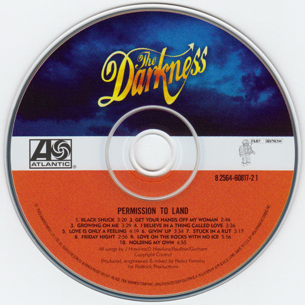 The Darkness : Permission To Land (CD, Album, RE)