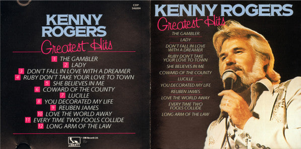 Kenny Rogers : Greatest Hits (CD, Comp, Club, Dig)