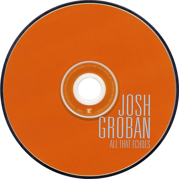 Josh Groban : All That Echoes (CD, Album)