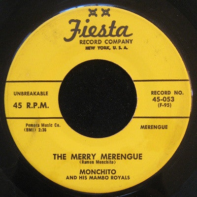 Monchito And His Mambo Royals* : Pedro-Pablo (Cha Cha Cha) / The Merry Merengue (7")
