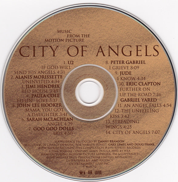 Various : City Of Angels (Music From The Motion Picture) (HDCD, Comp)