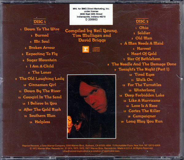 Neil Young : Decade (2xCD, Comp, Club, RE, SRC)