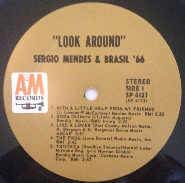 Sérgio Mendes & Brasil '66 : Look Around (LP, Album)