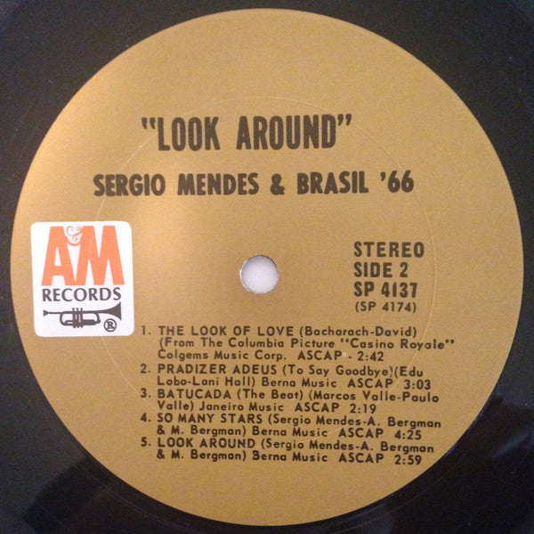 Sérgio Mendes & Brasil '66 : Look Around (LP, Album)