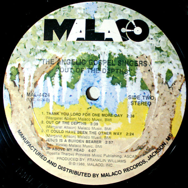 The Angelic Gospel Singers : Out Of The Depths (LP, Album)