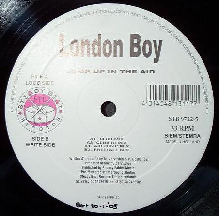London Boy : Jump Up In The Air (12")