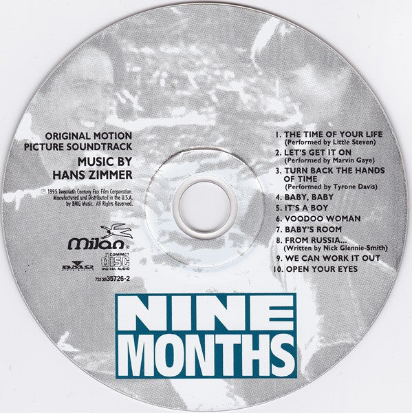 Hans Zimmer : Nine Months (Original Motion Picture Soundtrack) (CD, Album)