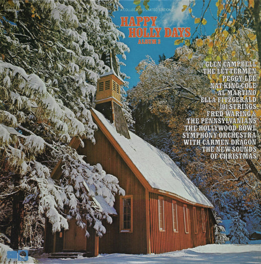 Various : Happy Holly Days Album 3 (LP, Comp)