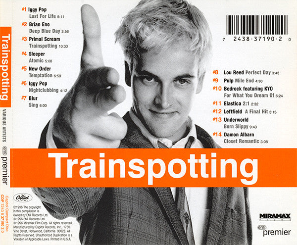 Various : Trainspotting (Music From The Motion Picture) (CD, Comp)