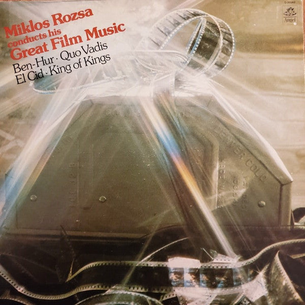 Miklos Rozsa* : Conducts His Great Film Music From Ben-Hur, El Cid, Quo Vadis And King Of Kings (LP, RE)