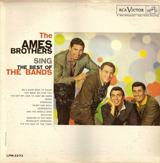 The Ames Brothers : Sing The Best Of The Bands (LP, Mono)