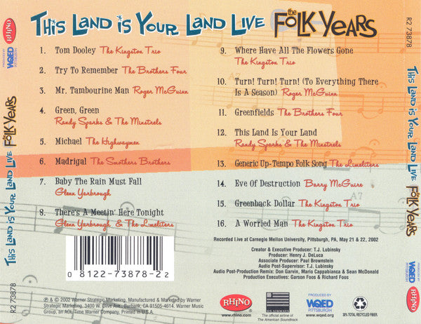 Various : This Land Is Your Land (CD, Album)