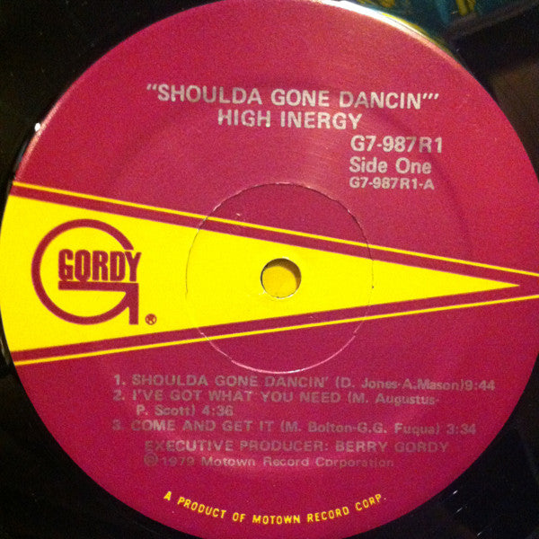 High Inergy : Shoulda Gone Dancin' (LP, Album)