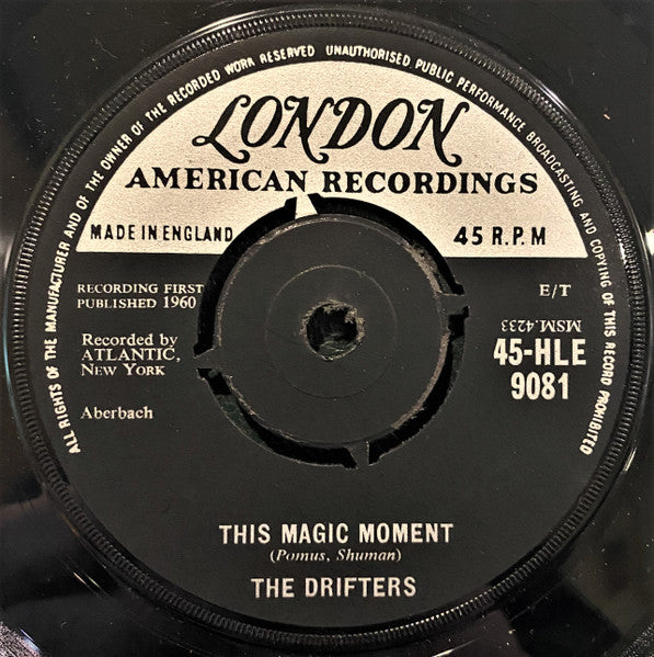 The Drifters : This Magic Moment (7", Single)