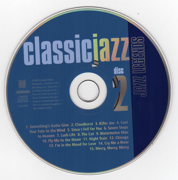 Various : Classic Jazz: Jazz Legends (2xCD, Comp)