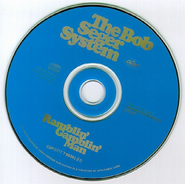 The Bob Seger System* : Ramblin' Gamblin' Man (CD, Album, RE)