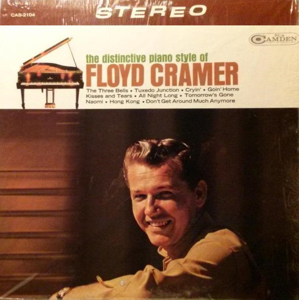Floyd Cramer : The Distinctive Piano Style Of Floyd Cramer (LP, RE)