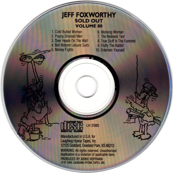 Jeff Foxworthy : Sold Out (Volume 80) (CD, Album)