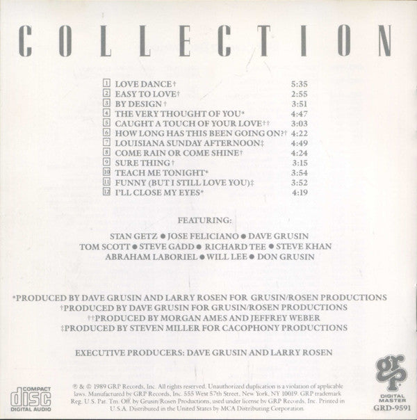 Diane Schuur : Collection (CD, Comp)