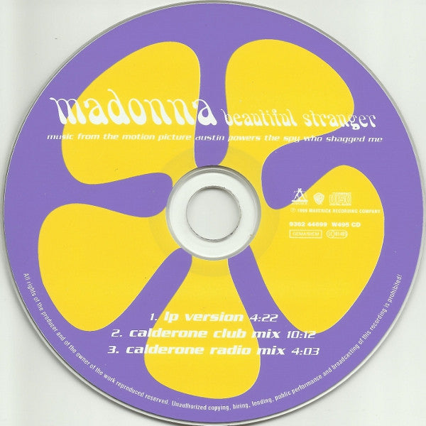 Madonna : Beautiful Stranger (HDCD, Single)