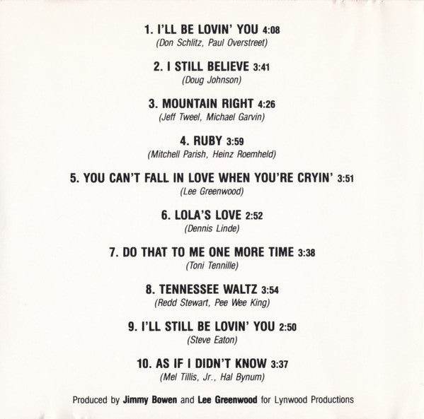 Lee Greenwood : This Is My Country (CD, Album)