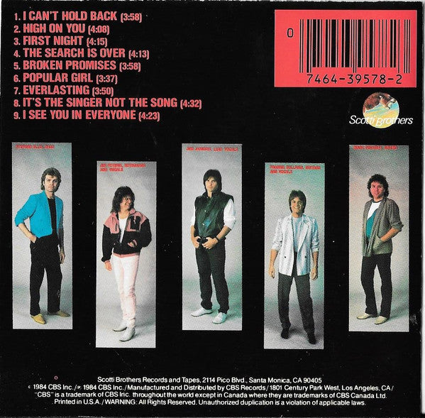 Survivor : Vital Signs (CD, Album)