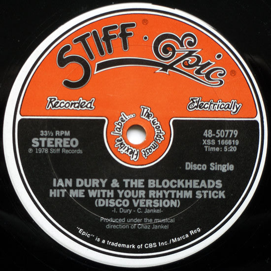 Ian Dury & The Blockheads* : Reasons To Be Cheerful, Pt. 3 (12", Single)