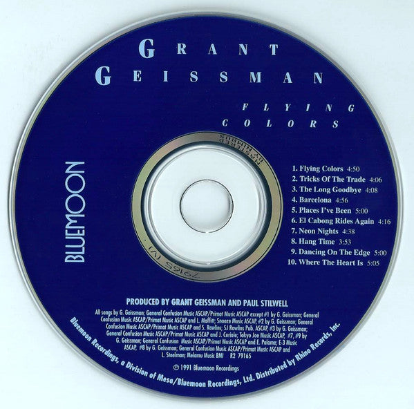 Grant Geissman : Flying Colors (CD, Album)