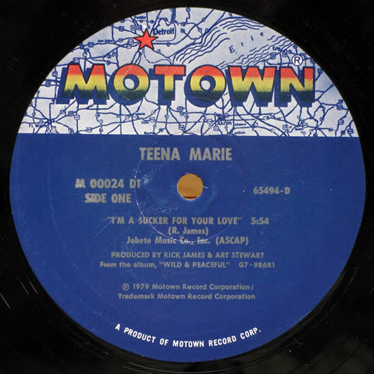 Teena Marie : I'm A Sucker For Your Love (12")