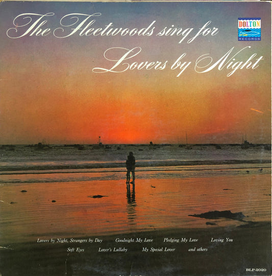 The Fleetwoods : Sing For Lovers By Night (LP, Mono)