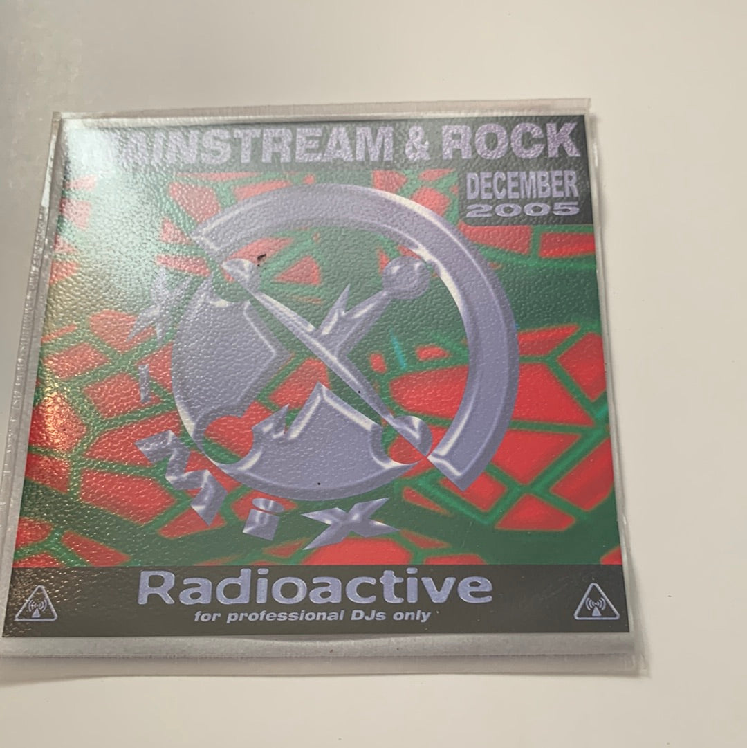 Various - Radioactive Mainstream & Rock December 2005 (CD, Comp, Promo)