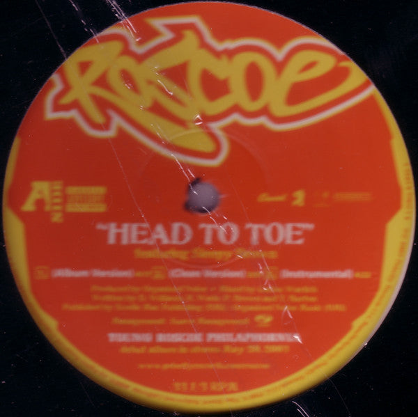 Roscoe : Head To Toe / Get Ready (12", Single)