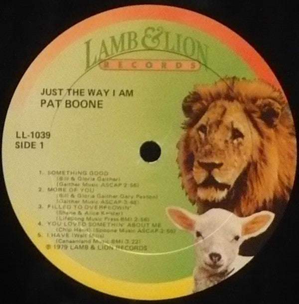 Pat Boone : Just The Way I Am (LP, Album)