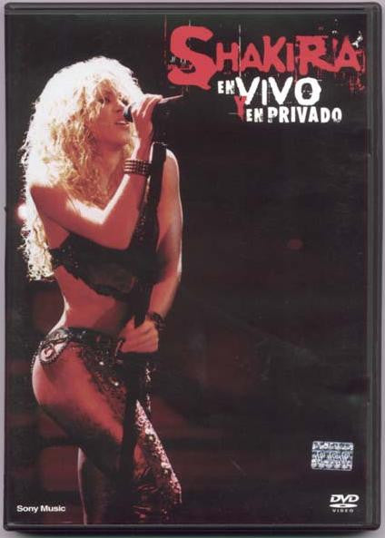 Shakira : En Vivo Y En Privado (DVD-V, Album, Multichannel, PAL + CD, Album)