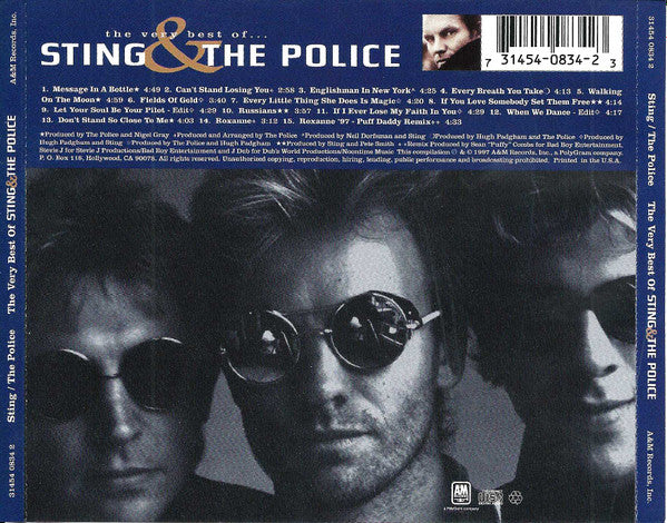 Sting & The Police : The Very Best Of...Sting & The Police (CD, Comp, RM, PMD)