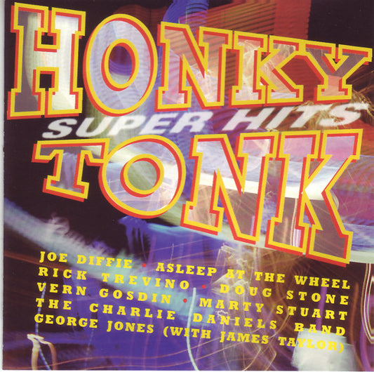 Various : Honky Tonk Super Hits (CD, Comp)