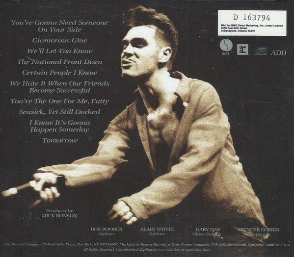 Morrissey : Your Arsenal (CD, Album, Club, SRC)