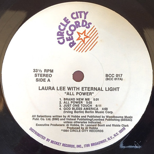 Laura Lee With Eternal Light* : All Power (LP)